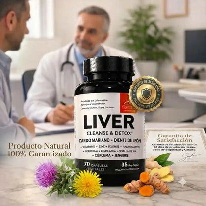 Liver Cleanse &amp; Detox Sandhus Nutrition® Ayuda a que tu Hígado Funcione Mejor, inicia desde hoy